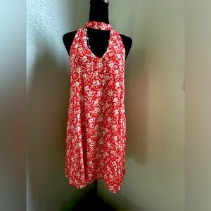 Very cute red print dress from Lulu’s.